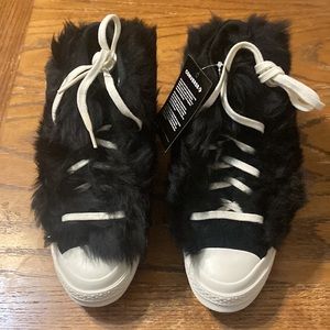 NIB Converse x Ambush Chuck Taylor All-Star Hi 70 fuzzy black 6